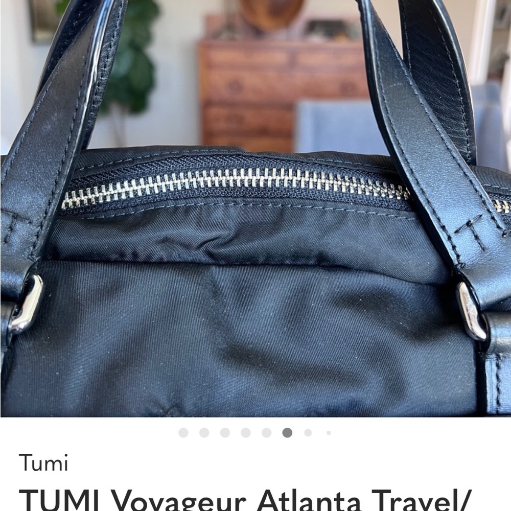 TUMI Voyageur Atlanta Travel/Business backpack in black - Picture 6 of 9